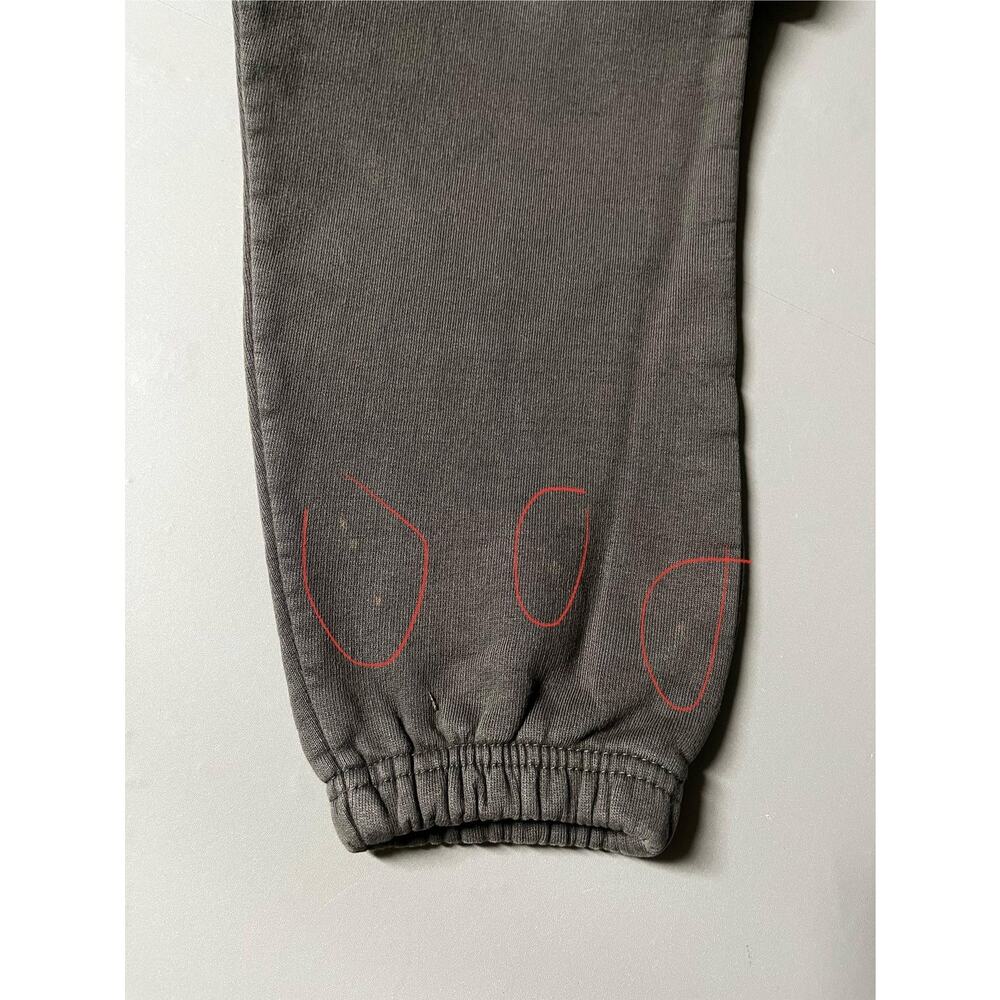 Hashira Studios Sweatpants Mens Small Gray Joggers Katana‎ Sword Graphic Patch - Picture 15 of 15